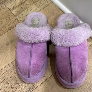 UGG house shoes.